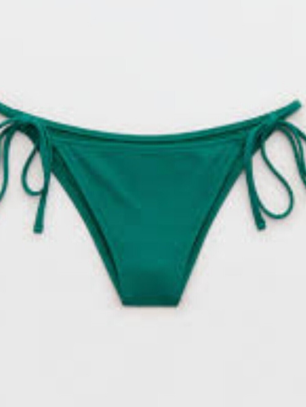 -- OP Women’s Tie-Side Bikini Bottom - Emerald Green Size Medium
